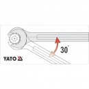 Cheie combinata satinata, 22mm, CR-V, Yato YT-0351