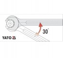 Cheie combinata satinata Yato YT-0335, 6mm, Cr-V