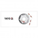Cheie tubulara hexagonala Yato YT-3809, 3/8, 14mm, CR-V