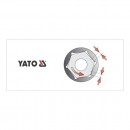 Cheie tubulara hexagonala Yato YT-3826, lunga, 3/8, 12mm, CR-V