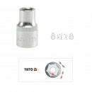 Cheie tubulara hexagonala Yato YT-1204, 1/2, 11mm