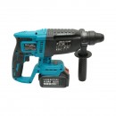 Ciocan rotopercutor 2.5J cu 2 acumulatori 21V, 4Ah Li-ion, brushless, SDS-Plus, 4 functii, frecventa 0-4550 lovituri /min Breckner Germany