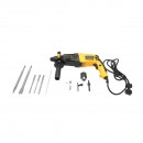 Ciocan rotopercutor cu mandrina SDS plus 800W, 3J, 1100rpm Hoteche