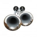 Claxon 2 trompete 12V/24V pentru compresor de aer