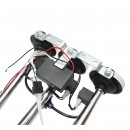 Claxon 3 trompete 24V cu 6 melodii pentru compresor de aer