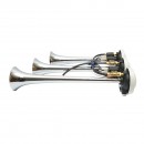 Claxon 3 trompete 24V pentru compresor de aer