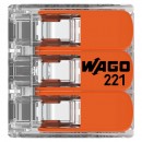 Cleme wago slim myf 3x4mm2 set 50 buc