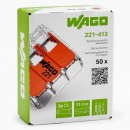 Cleme wago slim myf 3x4mm2 set 50 buc