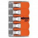 Cleme wago slim myf 5x4mm2 set 25 buc