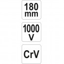 Cleste tip sfic electroizolant, 1000V, Yato YT-21159