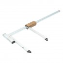Clupa forestiera 600mm metalica cu maner de lemn