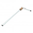 Clupa forestiera 600mm metalica cu maner de lemn