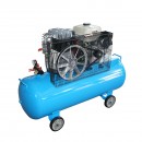 Compresor aer 200L putere 4.8kW/6.5CP presiune 8 Bar, debit 200L/min cu motor pe benzina 15CP si pornire electrica Breckner Germany	
