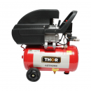 Compresor aer 24L, putere motor 1.5KW/2CP, presiune maxima 8 bar, volum aer aspirat 195L THOR