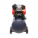 Compresor aer 50L fara ulei silentios, 2 motoare 4 cilindri 1.5KW/2CP, presiune maxima 8 bar, volum aer aspirat 170L/min