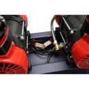 Compresor aer 50L fara ulei silentios, 2 motoare 4 cilindri 1.5KW/2CP, presiune maxima 8 bar, volum aer aspirat 170L/min