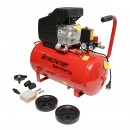 Compresor aer 50L putere 1.5kW/2CP presiune maxima 8 Bar, volum aer aspirat 184L Breckner Germany