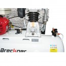 Compresor aer pe curea 200L, motor pe benzina 13CP, presiune maxima 8 bar, volum aer aspirat 600 L/min Breckner Germany