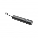 Compresor aer portabil negru 12,4V baterie 6000Am reincarcabila 250x56x47mm cu accesorii