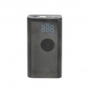 Compresor aer portabil negru 36W baterie 4000mA reincarcabila cu accesorii