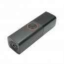 Compresor aer smart portabil digital LED 12V/70W, lanterna LED, functie setare oprire automata, accesorii incluse