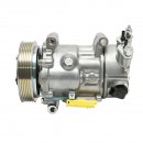 Compresor clima AC Peugeot, Citroen cod OEM 9651910980, 6453QJ, 6453QK, 6453WK, 6453WL, 6453ZZ, SD6C12