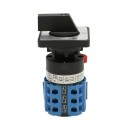 Comutator rotativ cu came 20A, 220V, 3 pozitii FWD-OFF-REV inversare sens rotatie motor electric monofazat Longroad