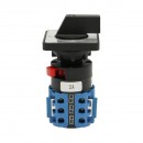 Comutator rotativ cu came 20A, 220V, 3 pozitii FWD-OFF-REV inversare sens rotatie motor electric monofazat Longroad