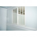 Container tip casa, birou pliabil 5800x2460x2510mm cu usa si 2 geamuri, instalatie electrica