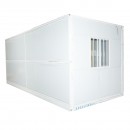 Container tip casa pliabil 5800x2460x2510mm cu usa 2 geamuri, cabina dus, wc si 2 paturi supraetajat
