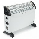 Convector electric, 3 trepte de putere 750/1250/2000 W, Alb, montare Perete/Podea