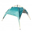 Cort camping 2 persoane pliabil automat pop-up, impermeabil cu protectie UV si plasa anti-insecte 210x210x145cm