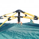 Cort camping 2 persoane pliabil automat pop-up, impermeabil cu protectie UV si plasa anti-insecte 210x210x145cm