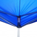 Cort tip pavilion albastru 2.5mx2.5m, inaltime reglabila, pliabil Breckner Germany
