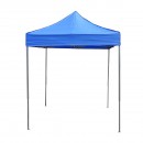 Cort tip pavilion albastru 2mx2m, inaltime reglabila, pliabil Breckner Germany