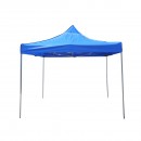 Cort tip pavilion albastru 3mx3m, inaltime reglabila, pliabil Breckner Germany