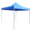 Cort tip pavilion albastru 3mx3m, inaltime reglabila, pliabil Breckner Germany