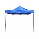Cort tip pavilion albastru 3mx4.5m, inaltime reglabila, pliabil Breckner Germany