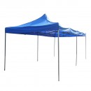 Cort tip pavilion albastru 3mx6m, inaltime reglabila, pliabil Breckner Germany