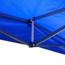 Cort tip pavilion albastru 3mx6m, inaltime reglabila, pliabil Breckner Germany