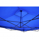 Cort tip pavilion albastru 3x3m, inaltime reglabila, pliabil
