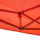 Cort tip pavilion rosu 3mx6m, inaltime reglabila, pliabil Breckner Germany