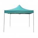 Cort tip pavilion verde 3mx3m, inaltime reglabila, pliabil Breckner Germany