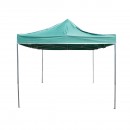 Cort tip pavilion verde 3mx4.5m, inaltime reglabila, pliabil Breckner Germany