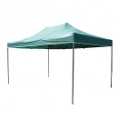Cort tip pavilion verde 3mx4.5m, inaltime reglabila, pliabil Breckner Germany