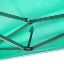 Cort tip pavilion verde 3mx6m, inaltime reglabila, pliabil Breckner Germany