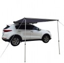 Cort umbrar lateral auto 200x250cm, marchiza, pliabil cu prindere pe plafon