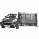 Cort umbrar lateral auto 200x250cm, marchiza, pliabil cu prindere pe plafon si plasa anti insecte