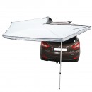 Cort umbrar lateral auto, marchiza 270 grade, pliabil cu prindere pe plafon