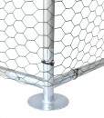 Cotet (tarc) pasari, 3x8x2m, Micul Fermier